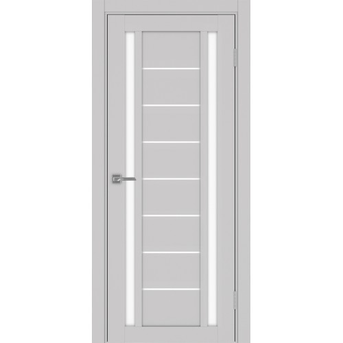 Турин 558.212, цвет Пепельный стекло LACбелый, размер 80*200 см.