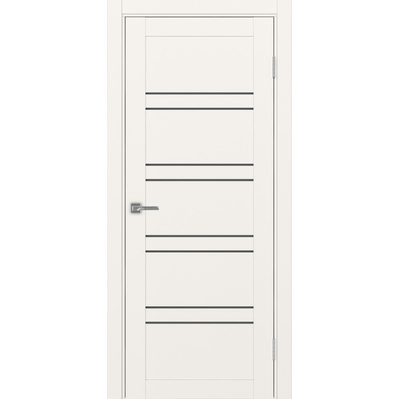 Межкомнатная дверь Турин 560.12, цвет, бежевый, заполнение Графит матовое, размер 200*80 см.