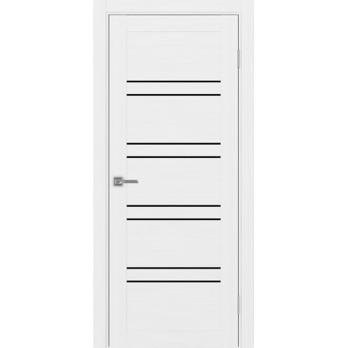 Турин 560.12, цвет белый лёд, заполнение LACчерный, размер 200*80 см.