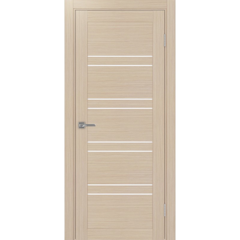 Межкомнатная дверь Турин 560.12, цвет дуб беленый FL, заполнение LACбелый, размер 200*80 см.