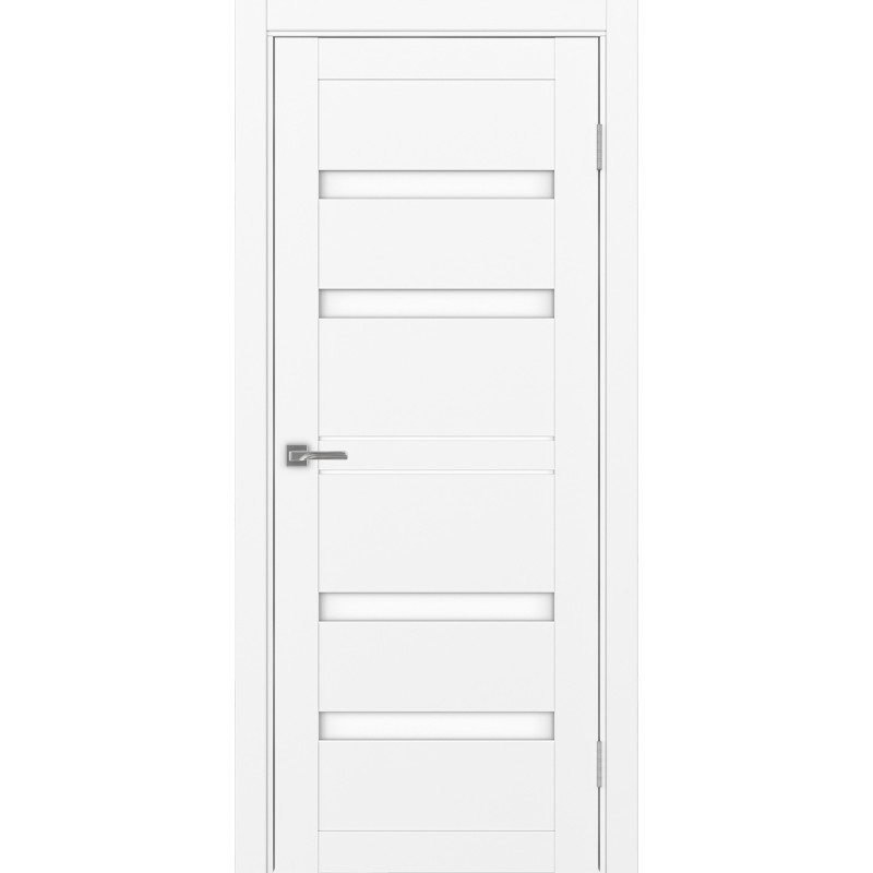 Межкомнатная дверь Турин 561.12, цвет белый снежный, заполнение LACбелый, размер 200*80 см.