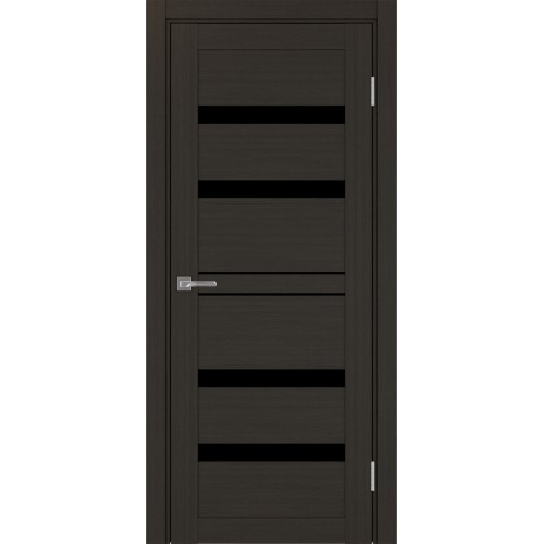 Турин 561.12, цвет венге FL, заполнение LACчерный, размер 200*80 см.