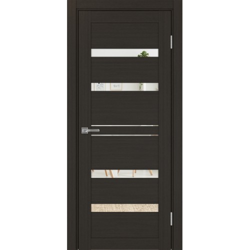 Турин 561.12, цвет венге FL, заполнение Зеркало, размер 200*80 см.