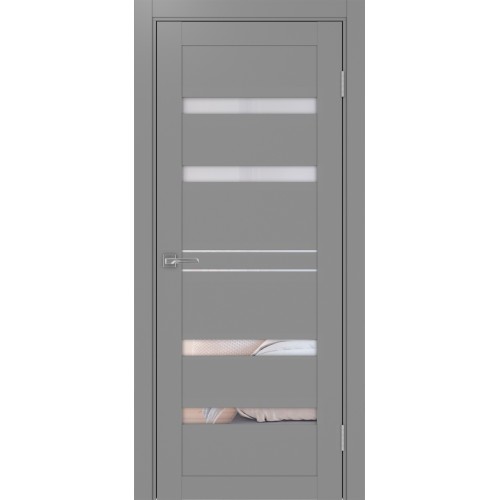 Турин 561.12, цвет серый, заполнение Прозрачное, размер 200*80 см.