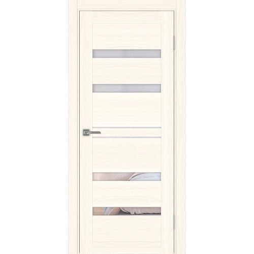 Турин 561.12, цвет ясень светлый, заполнение Прозрачное, размер 200*80 см.