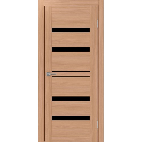 Турин 561.12, цвет ясень тёмный, заполнение LACчерный, размер 200*80 см.