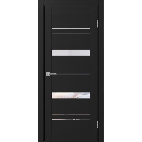 Турин 562.12, цвет Антрацит стекло Прозрачное, размер 80*200 см.