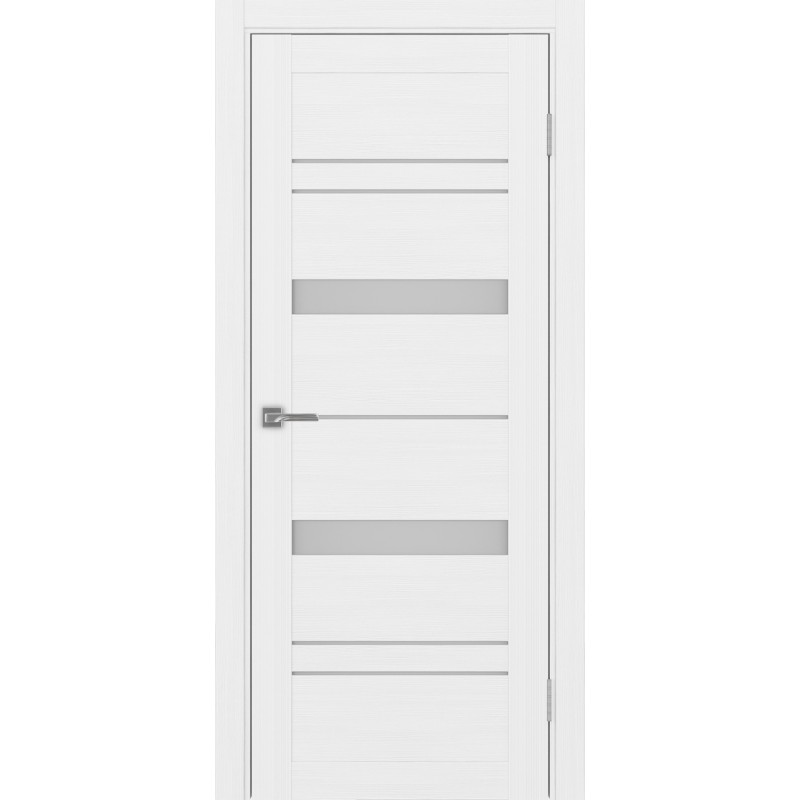 Межкомнатная дверь Турин 562.12, цвет белый лёд, заполнение Мателюкс, размер 200*80 см.