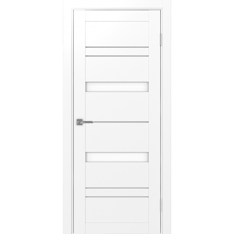 Межкомнатная дверь Турин 562.12, цвет белый снежный, заполнение LACбелый, размер 200*80 см.