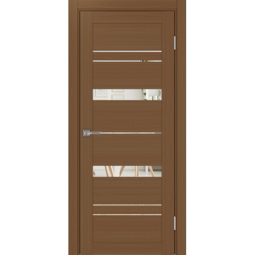 Турин 562.12, цвет орех NL, заполнение Зеркало, размер 200*80 см.