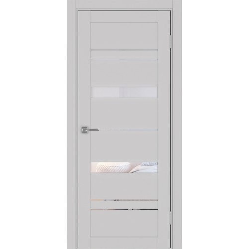 Турин 562.12, цвет пепельный, заполнение Прозрачное, размер 200*80 см.