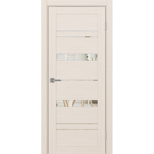 Турин 562.12, цвет ясень перламутровый, заполнение Зеркало, размер 200*80 см.