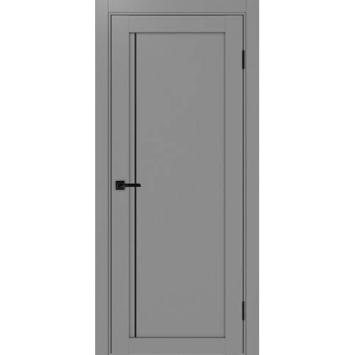 Турин 565АПП.11, цвет Серый молдинг алюм.чёрн размер 80*200 см.