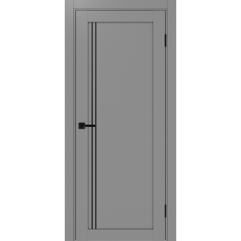 Межкомнатная дверь Турин 566.111 АПП молдинг SB, цвет серый, размер 200*80 см.