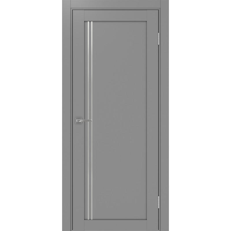 Межкомнатная дверь Турин 566.111 АПП молдинг SC, цвет серый, размер 200*80 см.