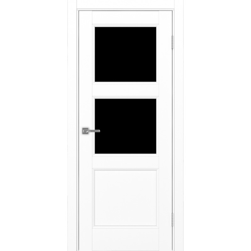 Межкомнатная дверь Турин Neo 530.221, цвет белый снежный, заполнение LACчерный, размер 200*80 см.