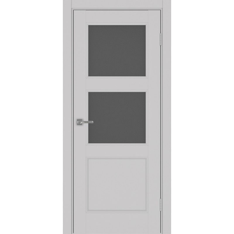 Межкомнатная дверь Турин Neo 530.221, цвет пепельный, заполнение Графит матовое, размер 200*80 см.