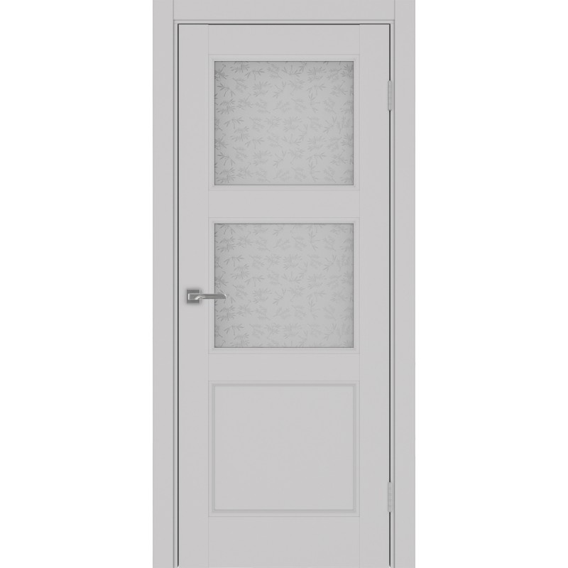 Межкомнатная дверь Турин Neo 530.221, цвет пепельный, заполнение Дали бесцветное, размер 200*80 см.