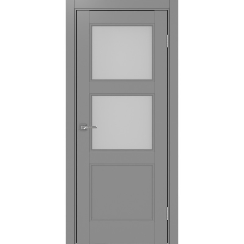 Межкомнатная дверь Турин Neo 530.221, цвет серый, заполнение Мателюкс, размер 200*80 см.