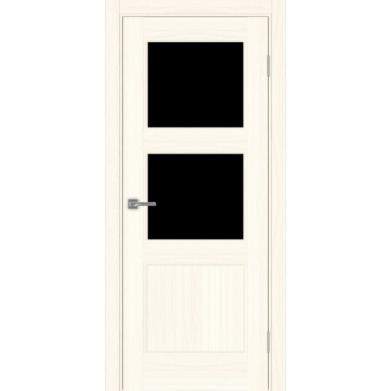 Межкомнатная дверь Турин Neo 530.221, цвет ясень светлый, заполнение LACчерный, размер 200*80 см.