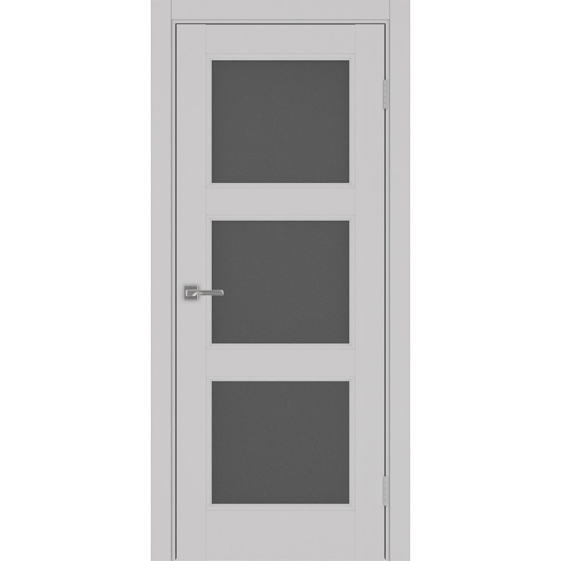 Межкомнатная дверь Турин Neo 530.222, цвет пепельный, заполнение Графит матовое, размер 200*80 см.