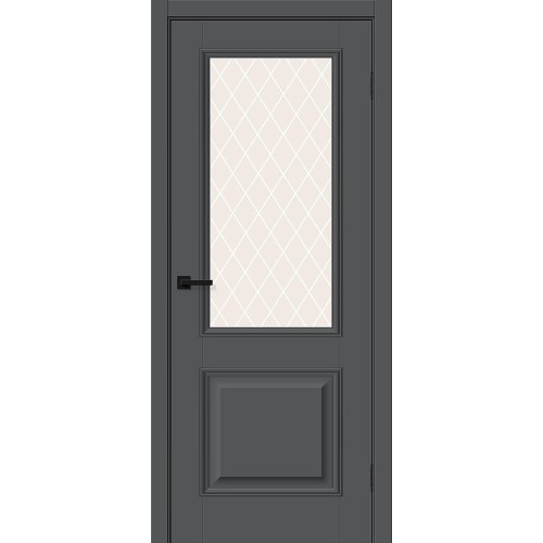 Классик-13 цвет Stormy Silk, стекло White Сrystal, покрытие ПЭТ, размер 200*80 см.