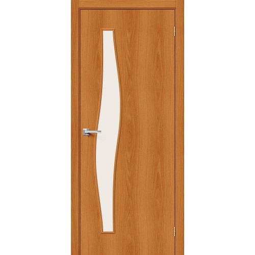 6С цвет Л-12 (МиланОрех), стекло Сатинато, покрытие Финиш Флекс, размер 200*80 см.