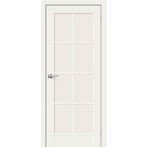 Прима-11.1 цвет White Mix, стекло Magic Fog, покрытие Хард Флекс, размер 200*80 см.