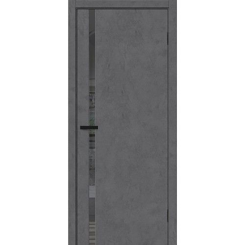 Браво-1.55 цвет Slate Art, стекло Mirox Grey, покрытие Эко-шпон, размер 200*80 см.