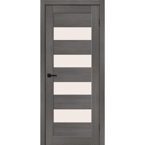 Браво-23 цвет Grey Melinga, стекло Magic Fog, покрытие Эко-шпон, размер 200*80 см.