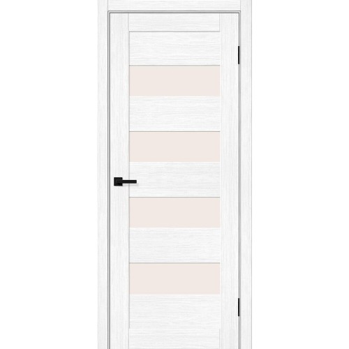 Браво-23 цвет Snow Melinga, стекло Magic Fog, покрытие Эко-шпон, размер 200*80 см.