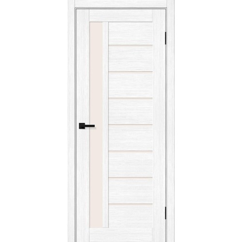 Браво-27 цвет Snow Melinga, стекло Magic Fog, покрытие Эко-шпон, размер 200*80 см.