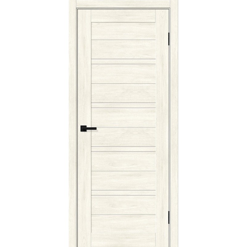 Межкомнатная дверь Браво-28 цвет Nordic Oak, стекло Magic Fog, покрытие Эко-шпон, размер 200*80 см.