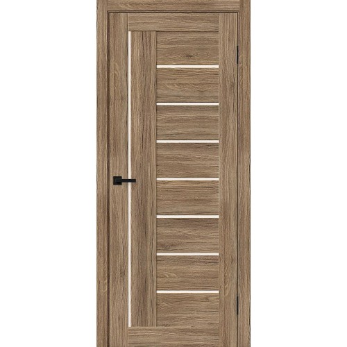 Браво-29 цвет Original Oak, стекло Magic Fog, покрытие Эко-шпон, размер 200*80 см.