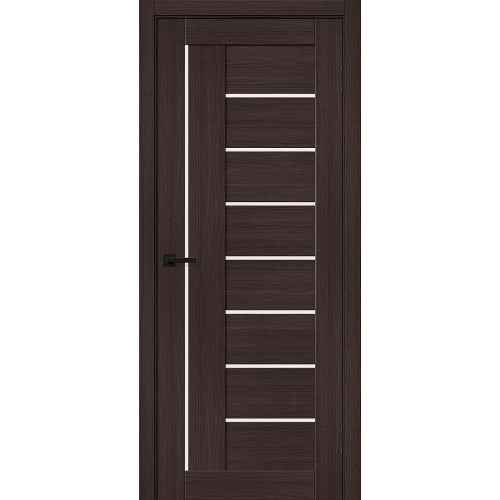 Браво-29 цвет Wenge Melinga, стекло Magic Fog, покрытие Эко-шпон, размер 200*80 см.