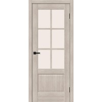 Прима-13.0.1 цвет Cappuccino Melinga, стекло Magic Fog, покрытие Эко-шпон, размер 200*80 см.