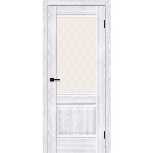 Прима-3 цвет Riviera Ice, стекло White Сrystal, покрытие Эко-шпон, размер 200*80 см.