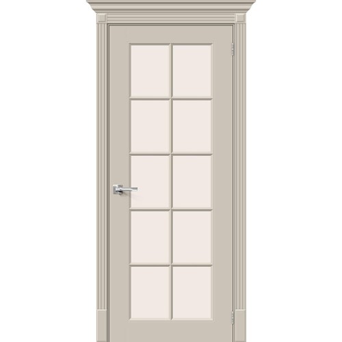 Скинни-11.1 цвет Creamy, стекло Magic Fog, покрытие Эмаль, размер 200*60 см.