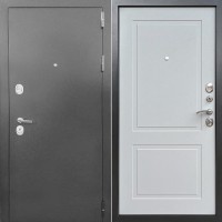 Сити Серебро/Светло-серый (гладкий матовый) 205*86 левая