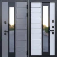 Металлическая Luxor Termo 5 Эмаль / Эмалит белый 205*86 правая
