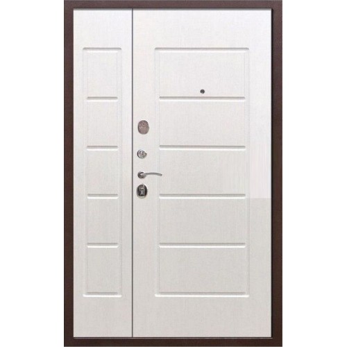 Металлическая Гарда 7 см Антик медь / Белый ясень 205*120 левая