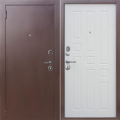 Гарда 8 мм. Антик медь / Белый ясень 205*86 левая