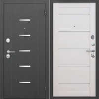 Металлическая Гарда 7,5 см. Муар / Царга Лиственница беж 205*86 правая