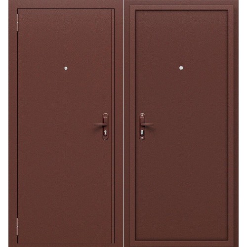 Металлическая Тайга-5 Антик Медный/Антик Медный 205*86 правая