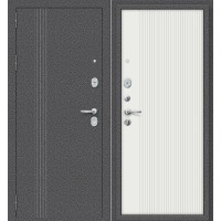 Тайга-9 Вертикаль Антик Серебряный/Белый 205*86 левая