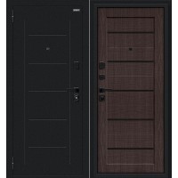 Борн/SBlack Букле черное/Wenge Melinga 205*86 левая