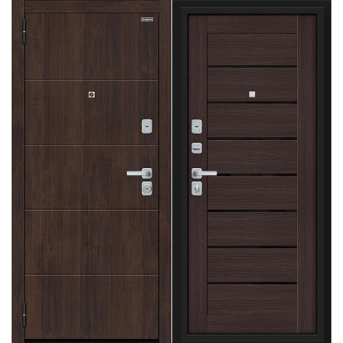 Металлическая Прайм/BChrome Almon/Wenge Melinga 205*86 левая