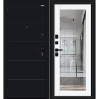 Металлическая Флэт/SBlack Black Shell/White Silk 205*86 левая