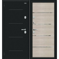 Thermo Лайн Букле черное/Cappuccino Veralinga 205*86 левая