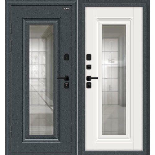 Шелл СД/SBlack Старк антрацит/White Sand 205*86 левая